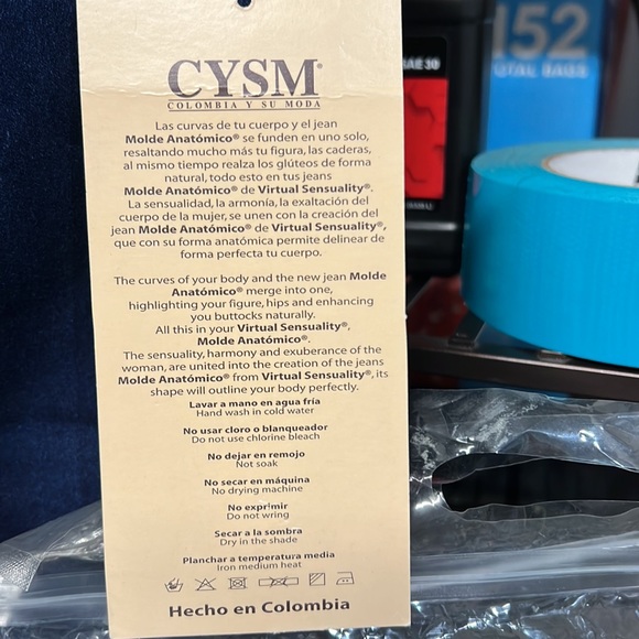 Jean palazzo, 100% Colombian tags in - Picture 4 of 4